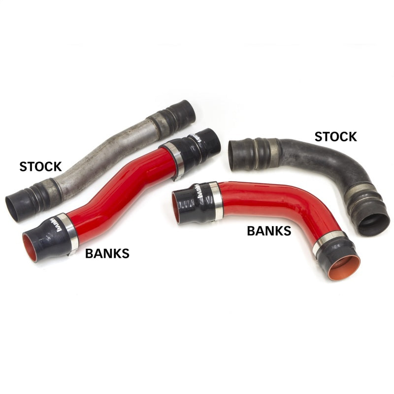 Banks Power, Banks 10-12 Ram 6.7L Diesel OEM Replacement Cold Boost Tubes - Red