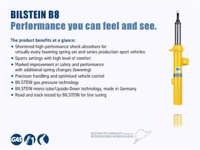 Bilstein, Bilstein B8 5112 Series 17-18 Ford F250 14mm Monotube Suspension Leveling Kit