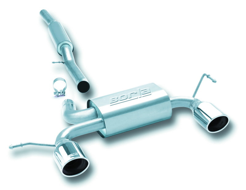 Borla, Borla 01-06 Audi TT Quattro 1.8T 225HP MT AWD 2dr Single Split Rear Exit SS Catback Exhaust