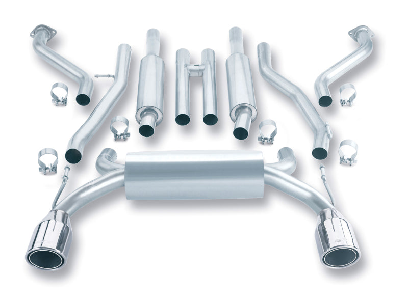 Borla, Borla 03-08 350Z True Dual Cat-Back Exhaust 2BOXES