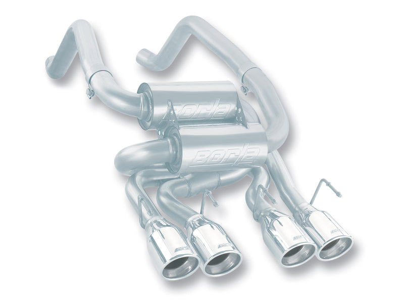 Borla, Borla 05-08 Corvette Convertible/Coupe 6.0L/6.2L 8cyl SS S-Type Exhaust (REAR SECTION ONLY)