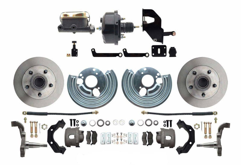 FINE LINES, Fits 1962-1972 Mopar A Body 5x4.5 Bolt Pattern Disc Brake Conversion Kit