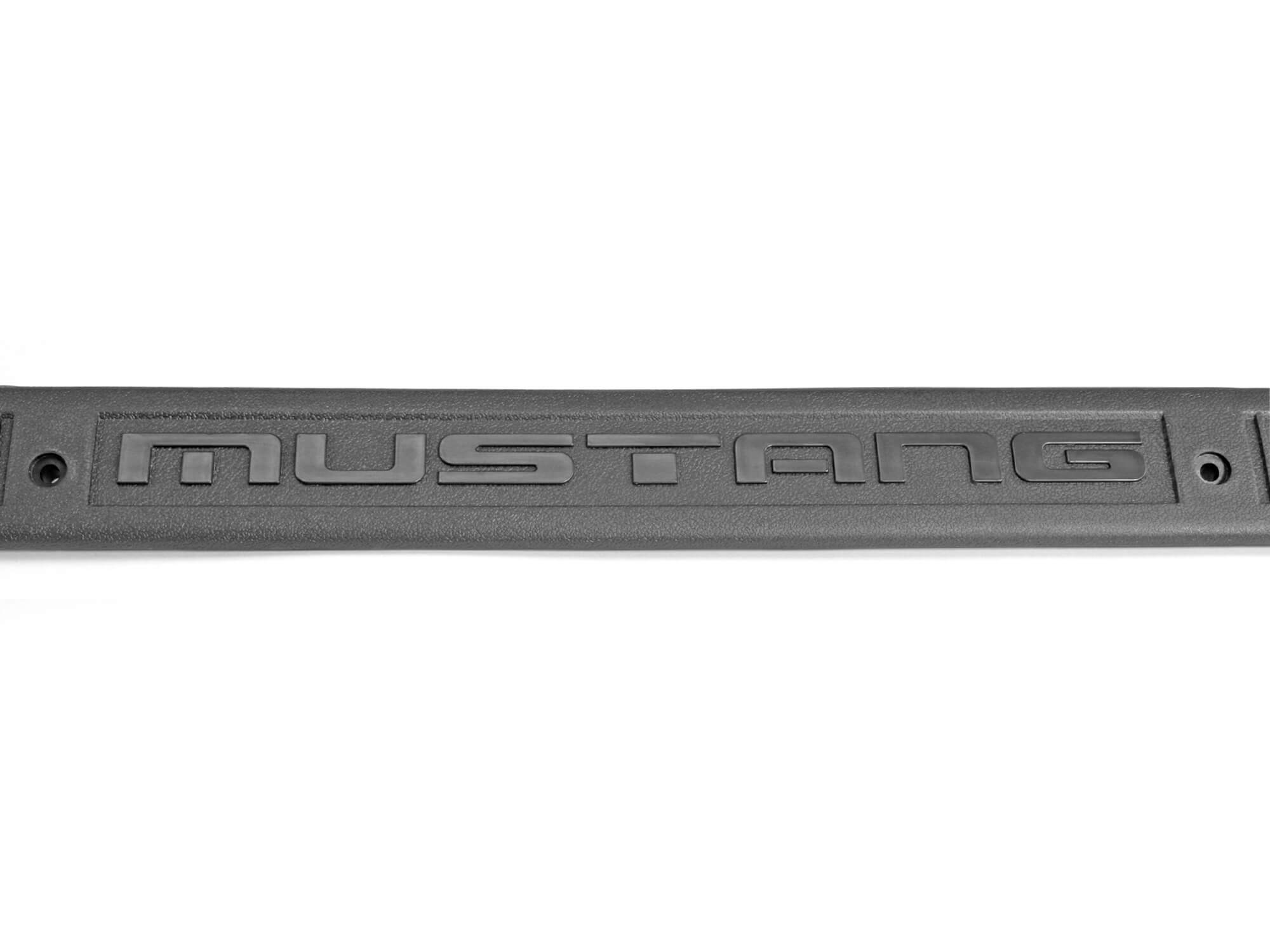 Drake Muscle Cars, Sill Plates (Gray) fits Ford Mustang 1979-93 Drake Muscle Cars -E5ZZ-6113208-GM